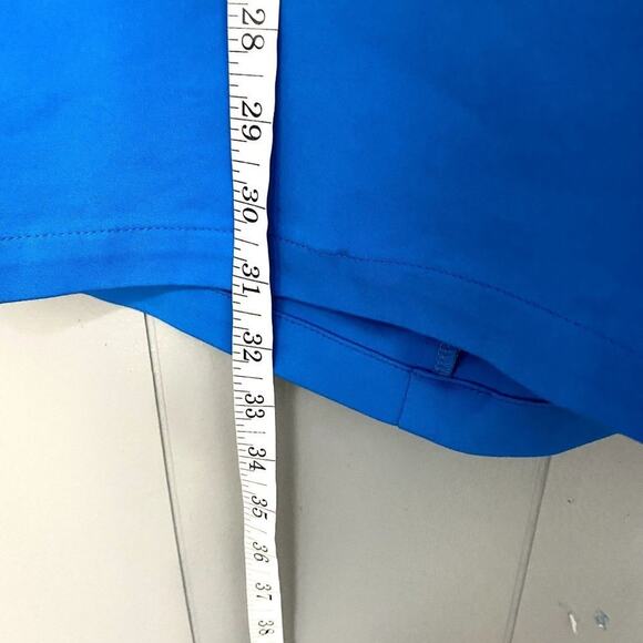 Superdown Blue Backless Sleeveless High Neck Sheath Party Summer Mini Dress S - Picture 3 of 8